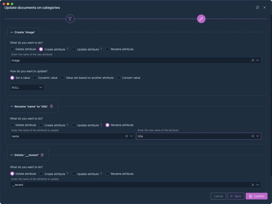 Update Documents — Fuego screenshot