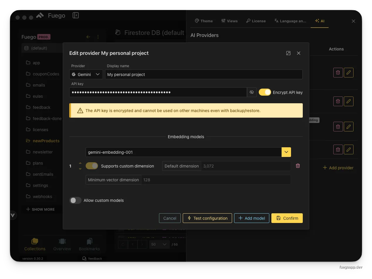 AI Provider Configuration