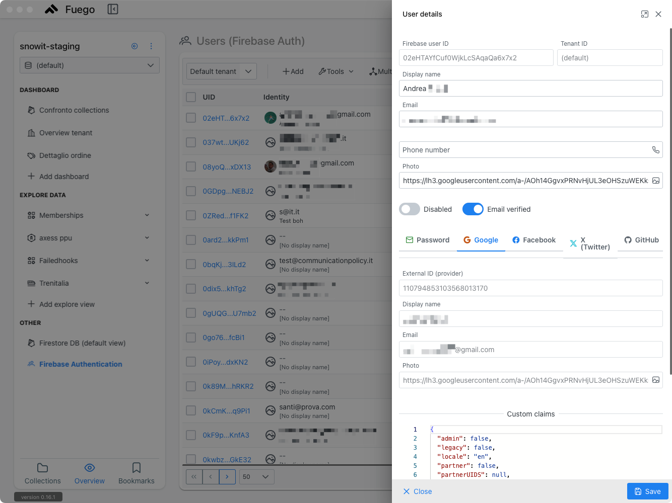 Firebase Authentication