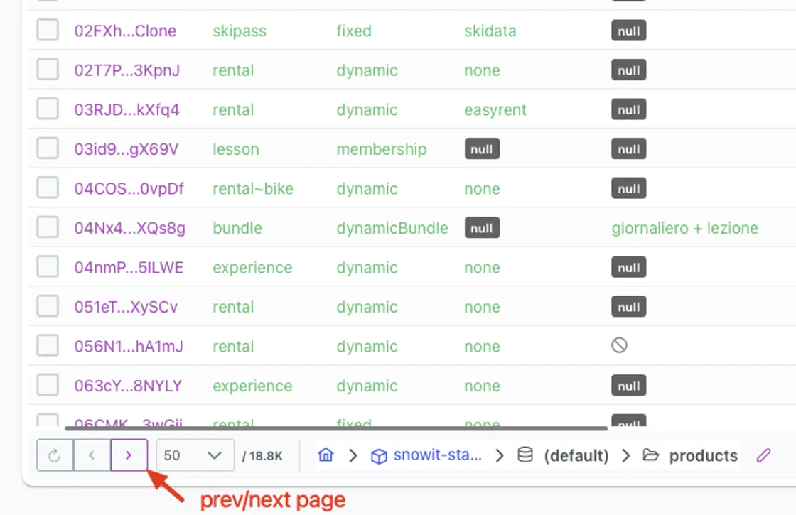 Pagination — Fuego screenshot