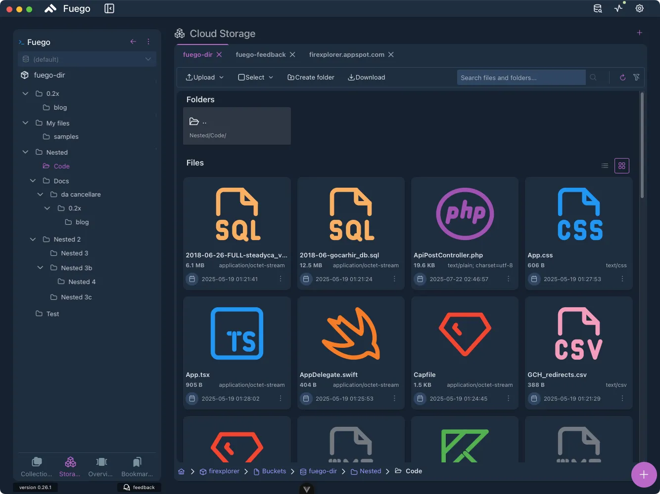 Supported File Types