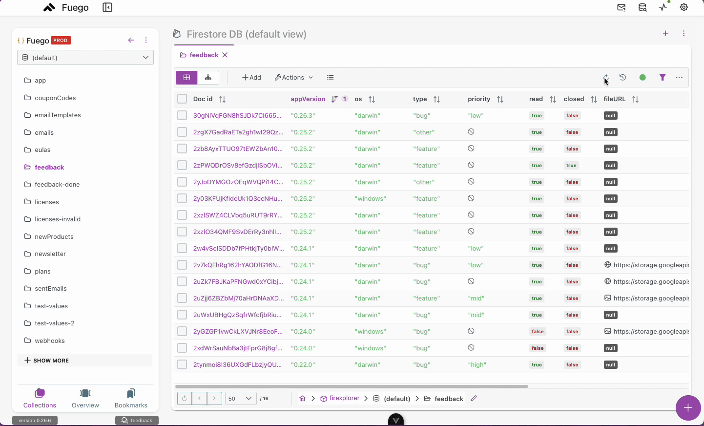 Query with Read Time